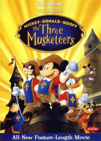MICKEY DONALD GOOFY The Three MUSKEteers มิกกี้เมาท์ สามทหารเสือ