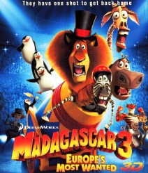 Madagascar 3 Europe's Most Wanted In 3D มาดากัสการ์ 3 ข้ามป่าไปซ่าส์ยุโรป