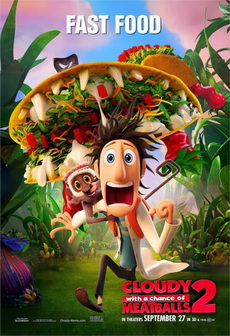 Cloudy With a Chance of Meatballs 2 มหัศจรรย์ของกินดิ้นได้