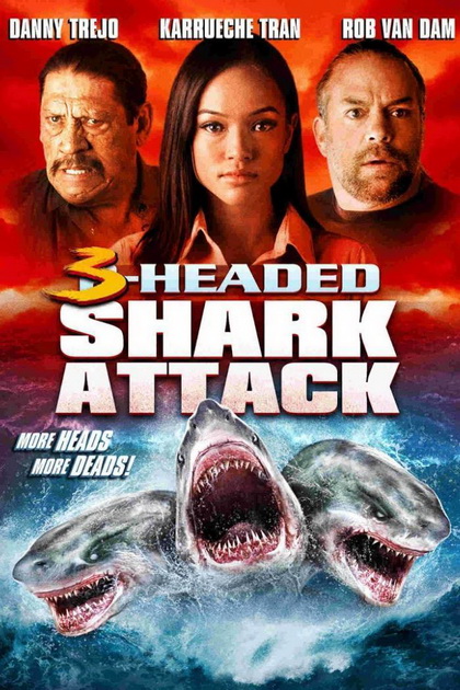 3 Head Shark Attack  โคตรฉลาม 3 หัวเพชฌฆาต 