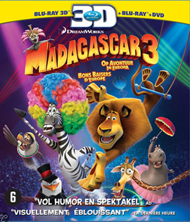 Madagascar 3: Europe's Most Wanted (2012) มาดากัสการ์ 3 ข้ามป่าไปซ่าส์ยุโรป 3(2D+3D)