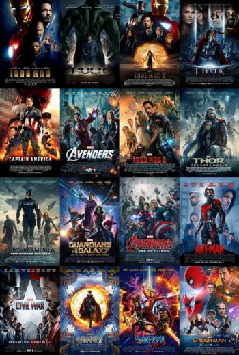 รวมหนัง DVD Marvel 24 แผ่น ถึงล่าสุด Black Widow