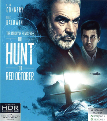 4K - The Hunt for Red October (1990) - แผ่นหนัง 4K UHD