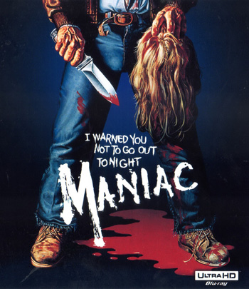 4K - Maniac (1980) - แผ่นหนัง 4K UHD