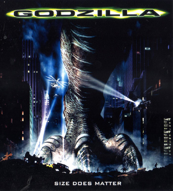 4K - Godzilla (1998) - ก็อตซิลล่า อสูรพันธุ์นิวเคลียร์ล้างโลก แผ่นหนัง 4K UHD
