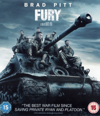 4K - Fury (2014) วันปฐพีเดือด - แผ่นหนัง 4K UHD