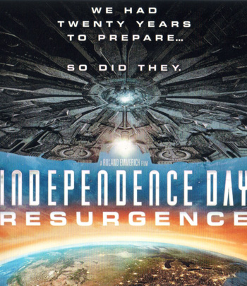 4K - Independence Day: Resurgence (2016) สงครามใหม่วันบดโลก - แผ่นหนัง 4K UHD