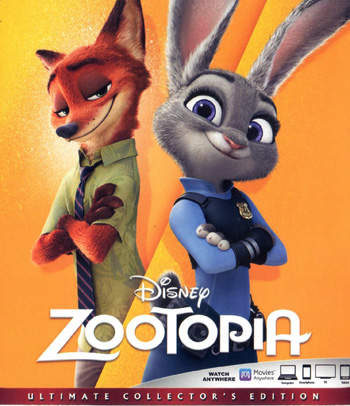 4K - Zootopia (2016) นครสัตว์มหาสนุก - แผ่นการ์ตูน 4K UHD