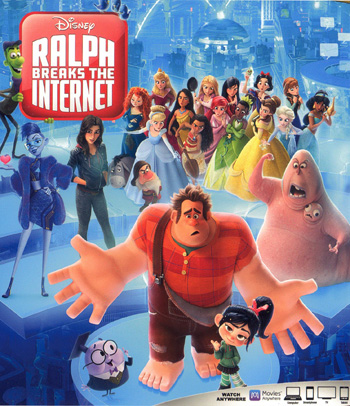 4K - Ralph Breaks the Internet (2018) ราล์ฟตะลุยโลกอินเทอร์เน็ต: วายร้ายหัวใจฮีโร่ 2 - แผ่นการ์ตูน 4K UHD