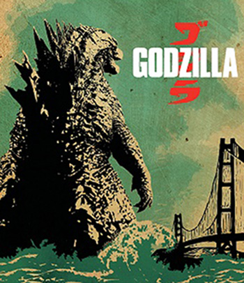 4K - Godzilla (2014) ก็อดซิลล่า - แผ่นหนัง 4K UHD