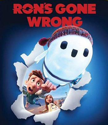 4K - Ron's Gone Wrong (2021) รอน หุ่นเพี้ยนเพื่อนรัก - แผ่นหนัง 4K UHD