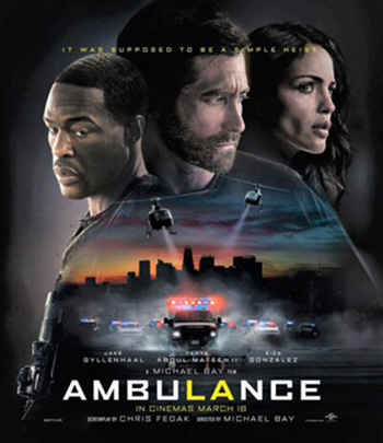 4K - Ambulance (2022) ปล้นระห่ำ ฉุกเฉินระทึก - แผ่นหนัง 4K UHD