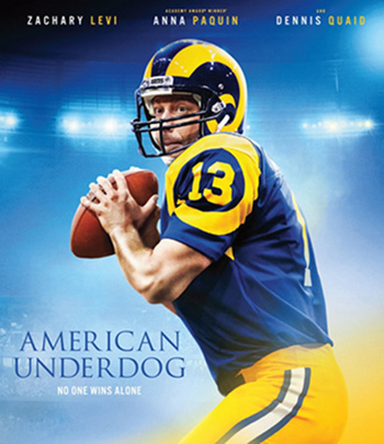 4K - American Underdog (2021) ทัชดาวน์ สู่ฝันอเมริกันฟุตบอล - แผ่นหนัง 4K UHD