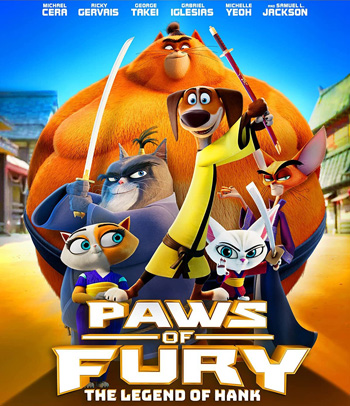 4K - Paws of Fury: The Legend of Hank (2022) อุ้งเท้าพิโรธ: ตำนานของแฮงค์ - แผ่นหนัง 4K UHD