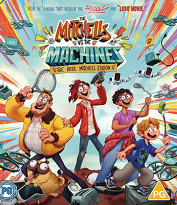 4K - The Mitchells vs the Machines (2021) บ้านมิตเชลล์ปะทะจักรกล - แผ่นหนัง 4K UHD