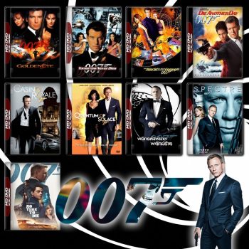 James Bond 007 ทั้งหมด 26 ตอน DVD Master