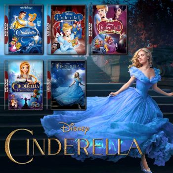 Cinderella หนังและการ์ตูนครบทุกภาค DVD Master