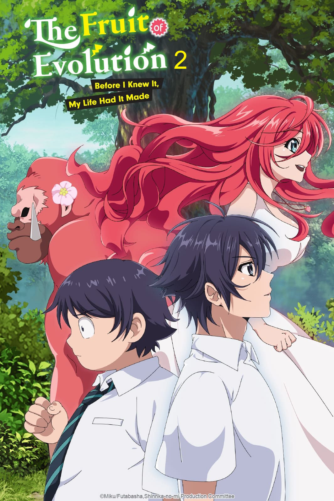 Shin Shinka no Mi (2023) ผลไม้วิวัฒนาการ ชีวิตผู้ชนะแบบไม่ทันตั้งตัว ภาค 2 (12 ตอน)