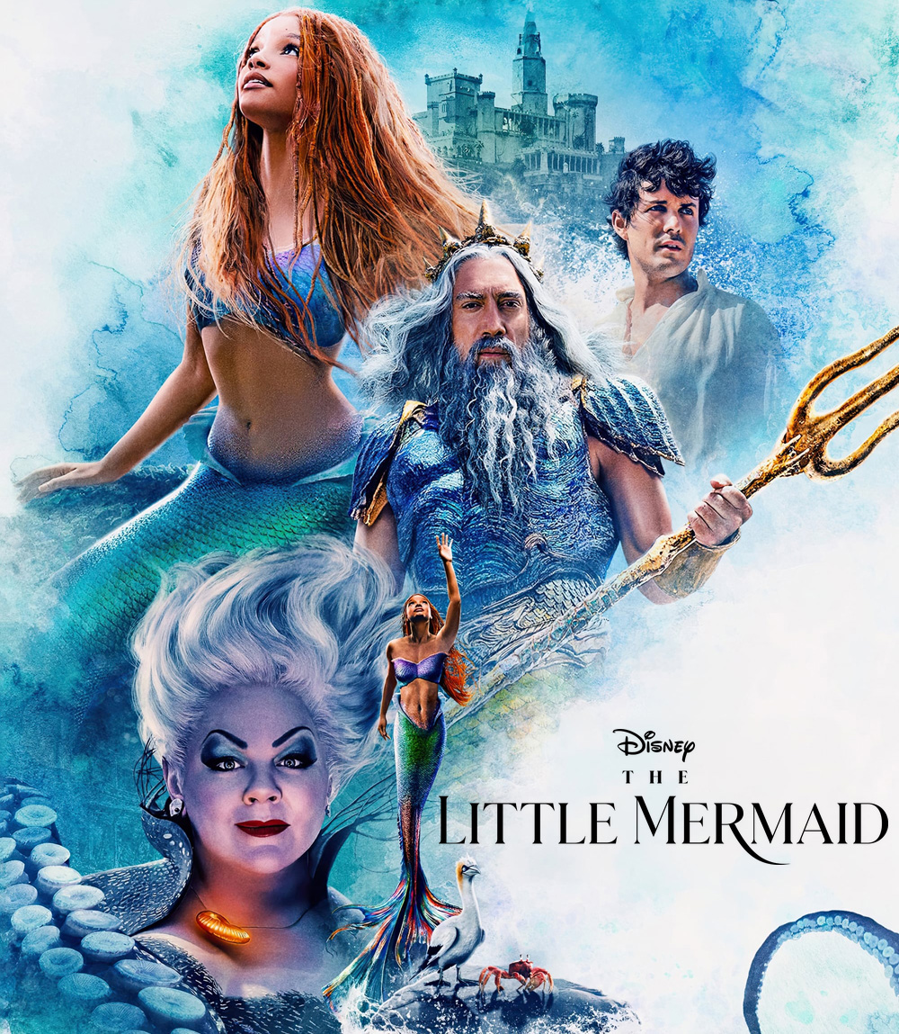 4K - The Little Mermaid (2023) เงือกน้อยผจญภัย - แผ่นหนัง 4K UHD