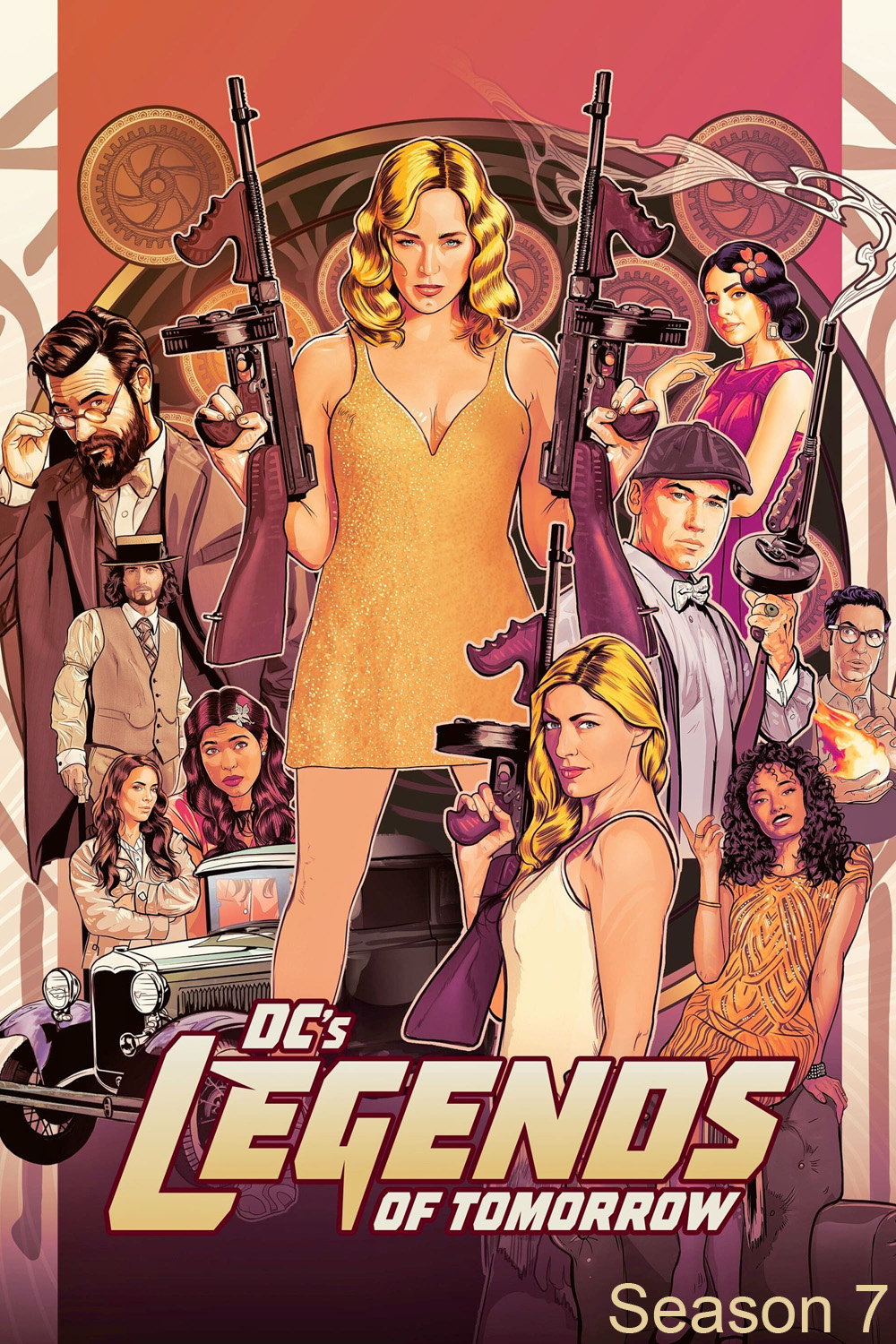 DCs Legends of Tomorrow Season 7 รวมพลฮีโร่แห่งอนาคต ปี 7 (2021) 13 ตอน