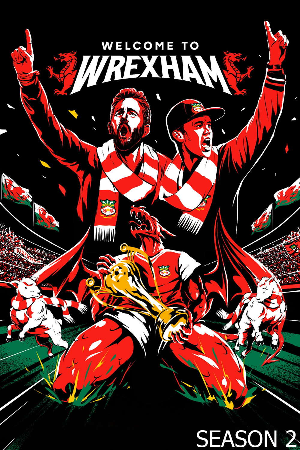 Welcome to Wrexham Season 2 ยินดีต้อนรับสู่ เร็กซ์แฮม ปี 2 (2023) 15 ตอน