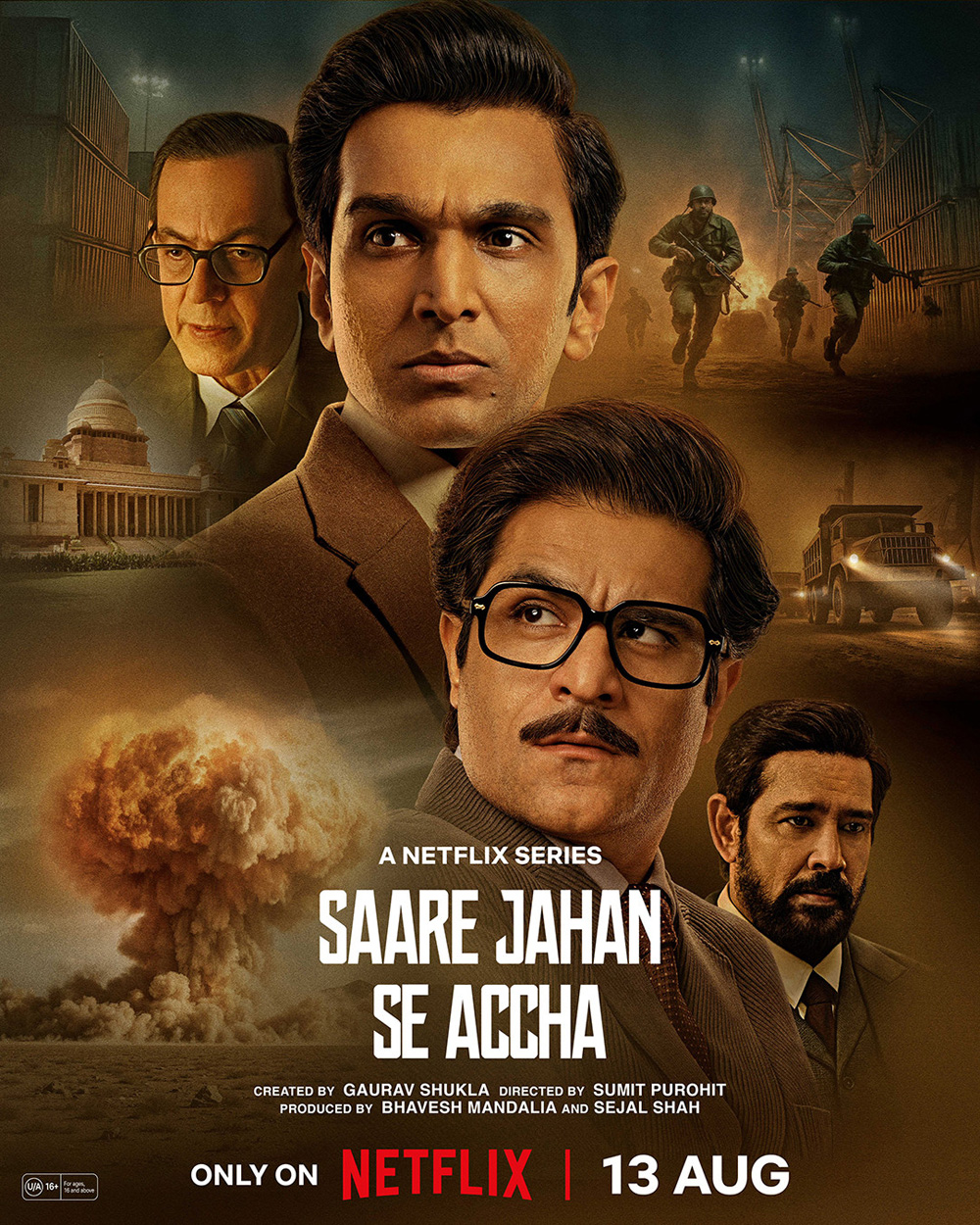 ผู้พิทักษ์ในความเงียบ Saare Jahan Se Accha: The Silent Guardians (2025) 6 ตอนจบ