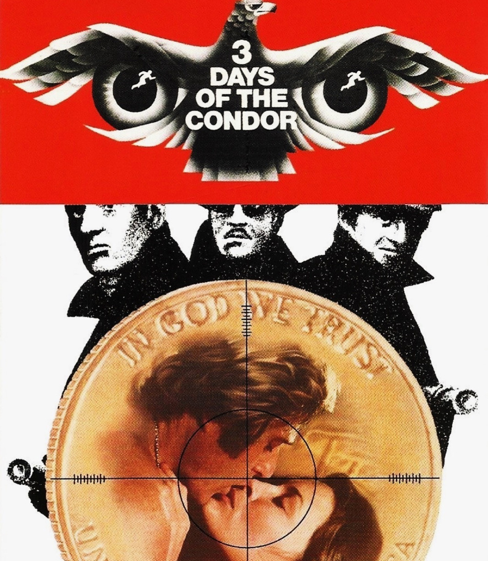 4K - Three Days of the Condor (1975) 3 วันอันตราย - แผ่นหนัง 4K UHD