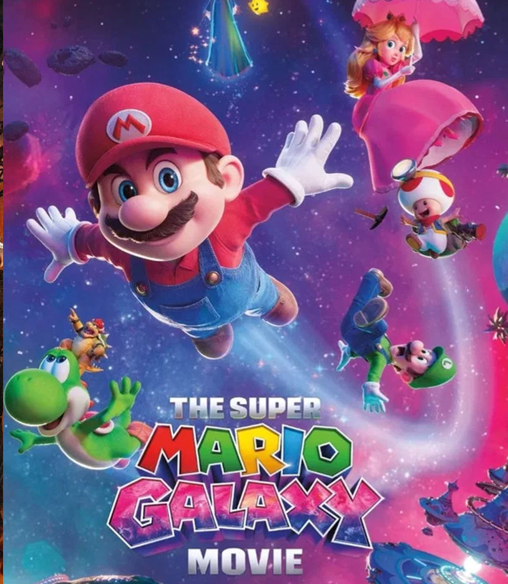 4K - The Super Mario Galaxy Movie (2026) เดอะ ซูเปอร์ มาริโอ กาแล็คซี่ มูฟวี่ - แผ่นหนัง 4K UHD
