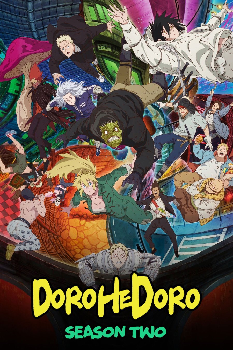 [ตอนที่ 20 ซับไทยเท่านั้น ตอนที่ 23 เสียงไทย+ซับไทยเท่านั้น ]Dorohedoro Season 2 (2026) สาปพันธุ์อสูร ซีซั่น 2 (11 ตอนจบ)