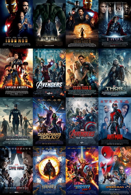 รวมหนัง BD Marvel 24 แผ่น ถึงล่าสุด Black Widow