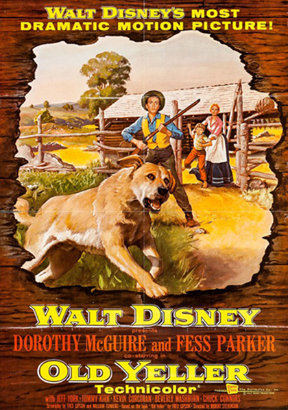 Old Yeller (1957) เพือนแท้คู่ชีวิต,สุนัขล่าคู่ชีวิต