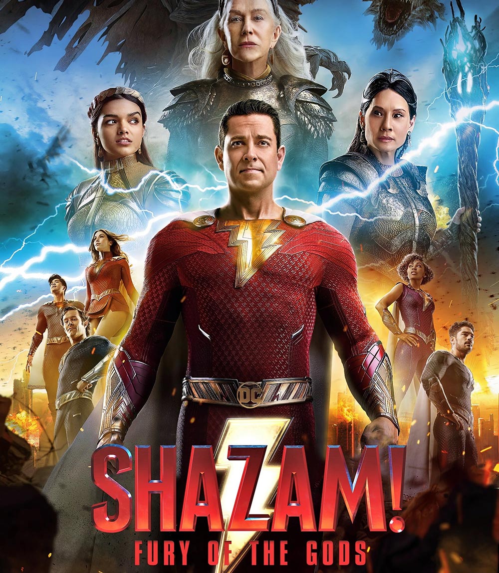 4K - Shazam! Fury of the Gods (2023) ชาแซม! จุดเดือดเทพเจ้า - แผ่นหนัง 4K UHD