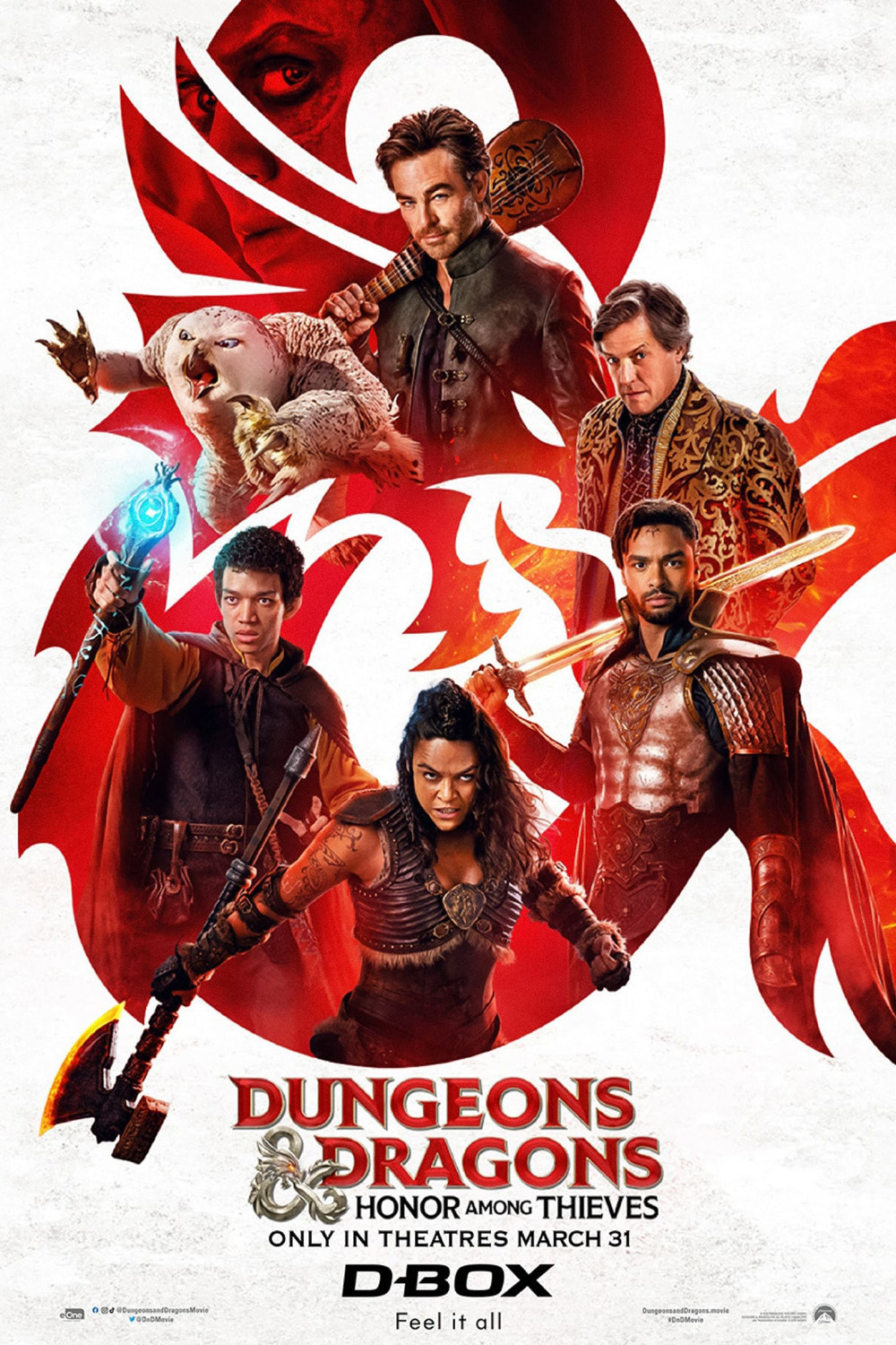 ดันเจียนส์ & ดรากอนส์ : เกียรติยศในหมู่โจร (2023) Dungeons & Dragons: Honor Among Thieves