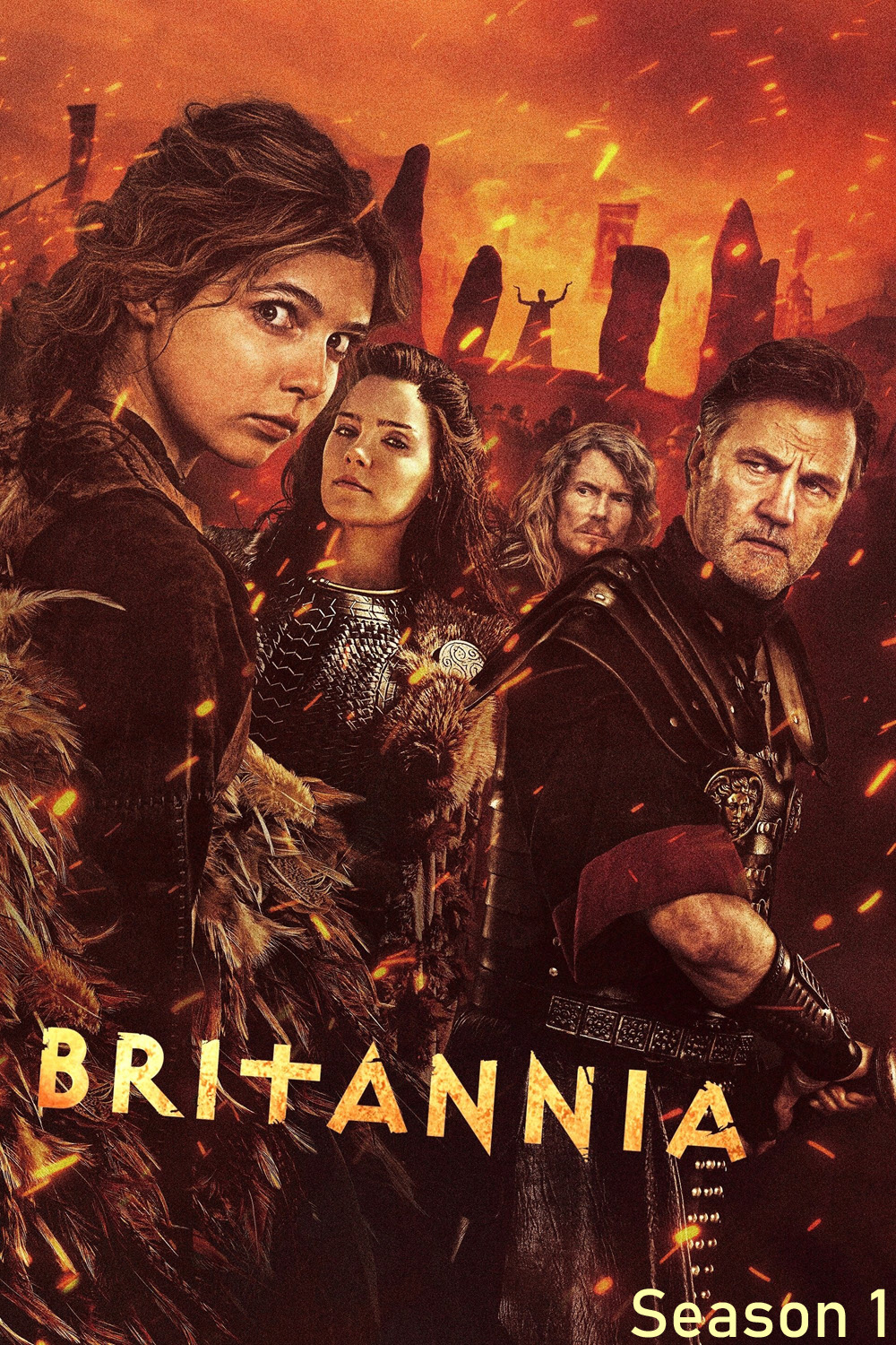 {มีเสียงโฆษณาบางช่วง} บริทาเนีย ปี 1 Britannia Season 1 (2018) 9 ตอนจบ