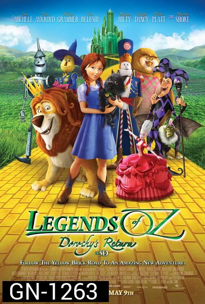 Legends Of Oz: Dorothy's Return ตำนานแดนมหัศจรรย์พ่อมดอ๊อซ