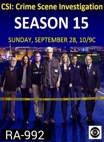 CSI Las Vegas Season 15 ไขคดีปริศนาเวกัส ปี 15