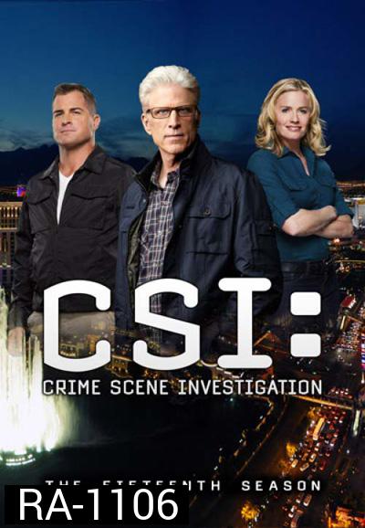 CSI Crime Scene Investigation 15 ไขคดีปริศนา เวกัส ปี 15