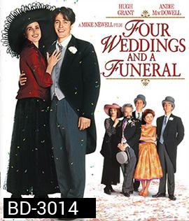 Four Weddings and a Funeral (1994) ไปงานแต่งงาน4ครั้งหัวใจนั่งเฉยไม่ได้แล้ว