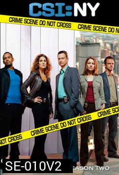 CSI New York Season 2 ไขคดีปริศนานิวยอร์ค ปี 2