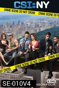 CSI New York Season 4 ไขคดีปริศนานิวยอร์ค ปี 4 (ซับไทย/อังกฤษตกขอบ)