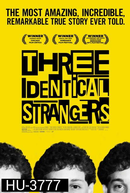 Three Identical Strangers (2018) แฝด3