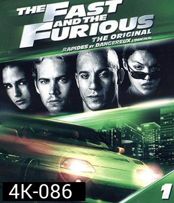 4K - The Fast and the Furious (2001) - แผ่นหนัง 4K UHD - Fast and Furious 1