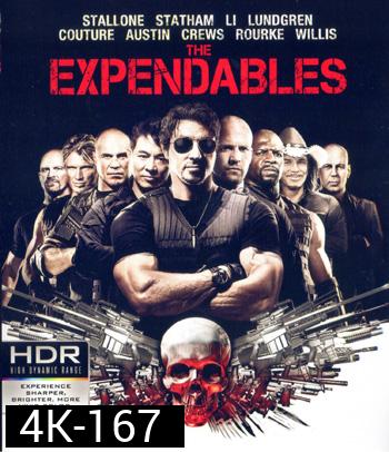 4K - The Expendables (2010) โคตรคนทีมมหากาฬ - แผ่นหนัง 4K UHD