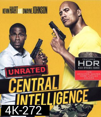 4K - Central Intelligence (2016) คู่สืบ คู่แสบ - แผ่นหนัง 4K UHD
