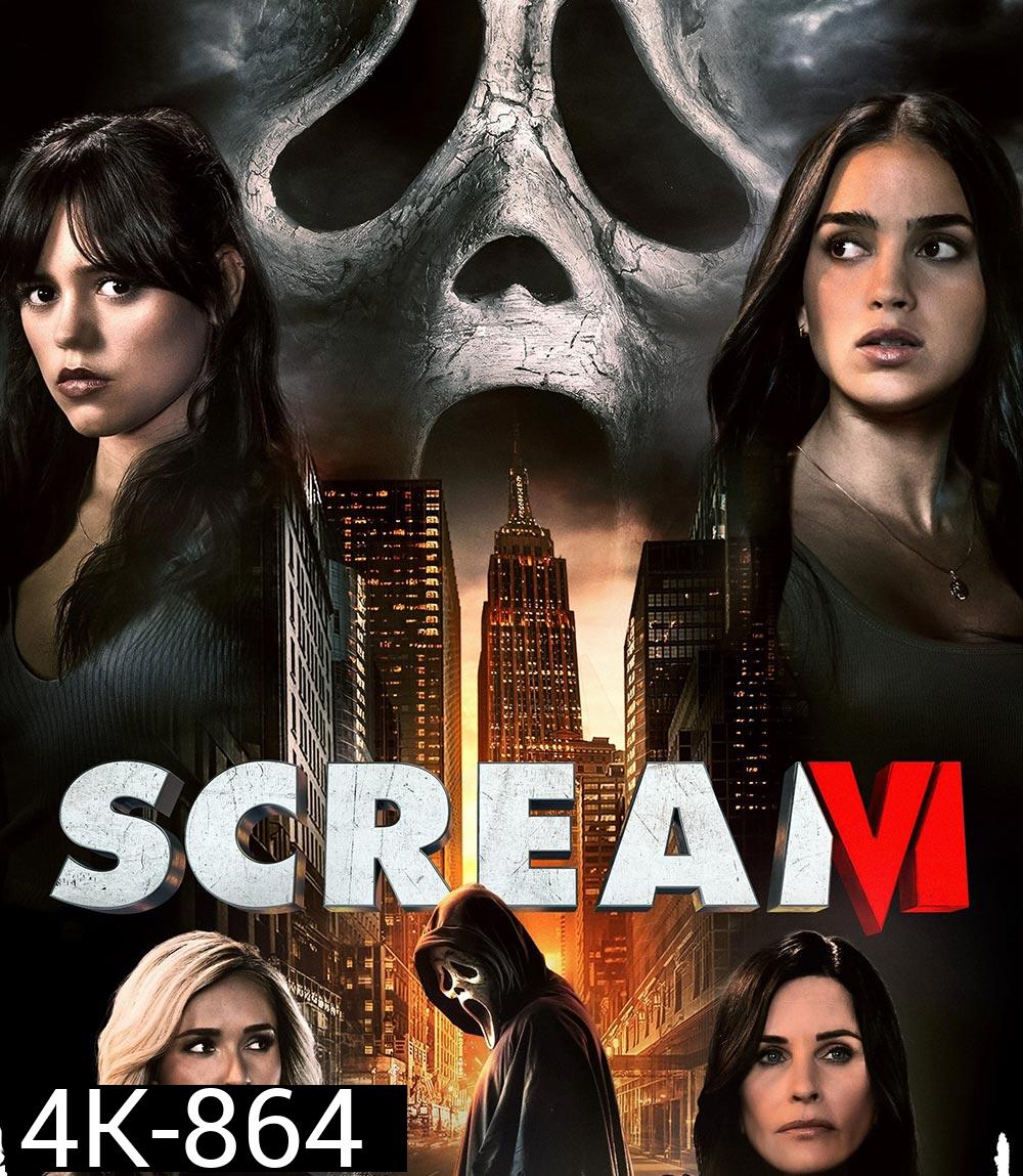 4K - Scream VI (2023) หวีดสุดขีด 6 - แผ่นหนัง 4K UHD
