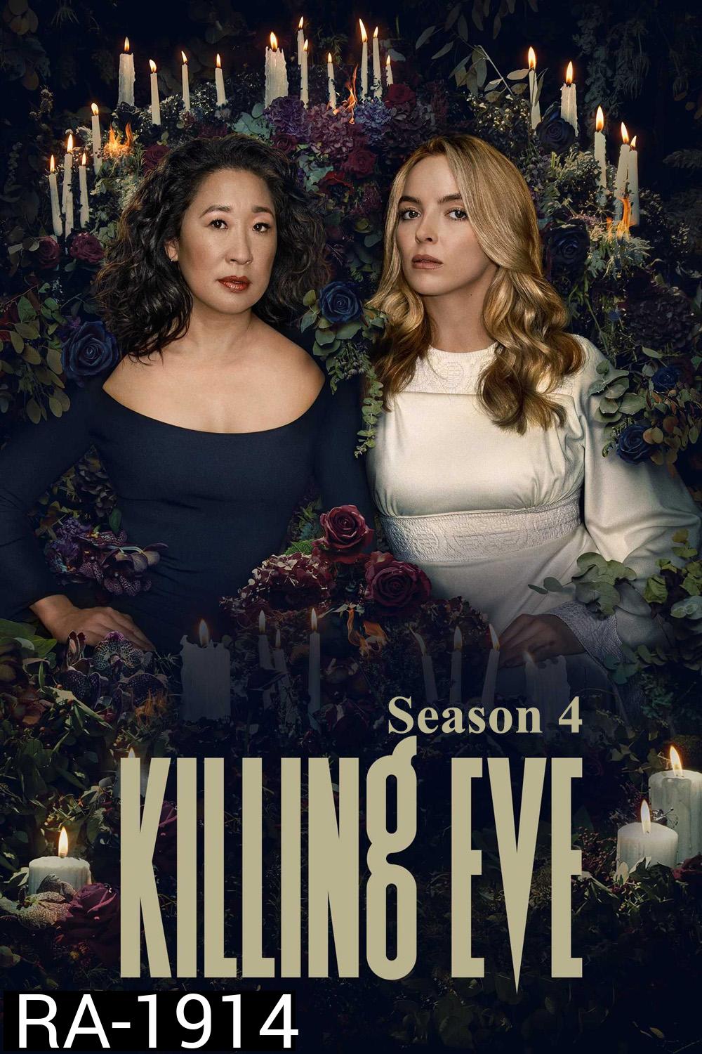 Killing Eve Season 4 (2022) พลิกเกมล่า แก้วตาทรชน ปี 4 (8 ตอน)
