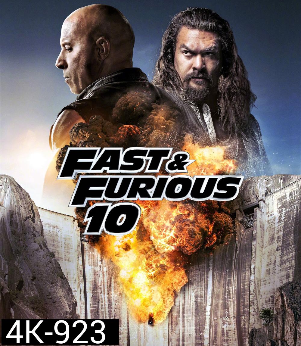 4K - เร็ว แรง ทะลุนรก 10 (2023) FAST X - Fast and Furious 10 - แผ่นหนัง 4K UHD