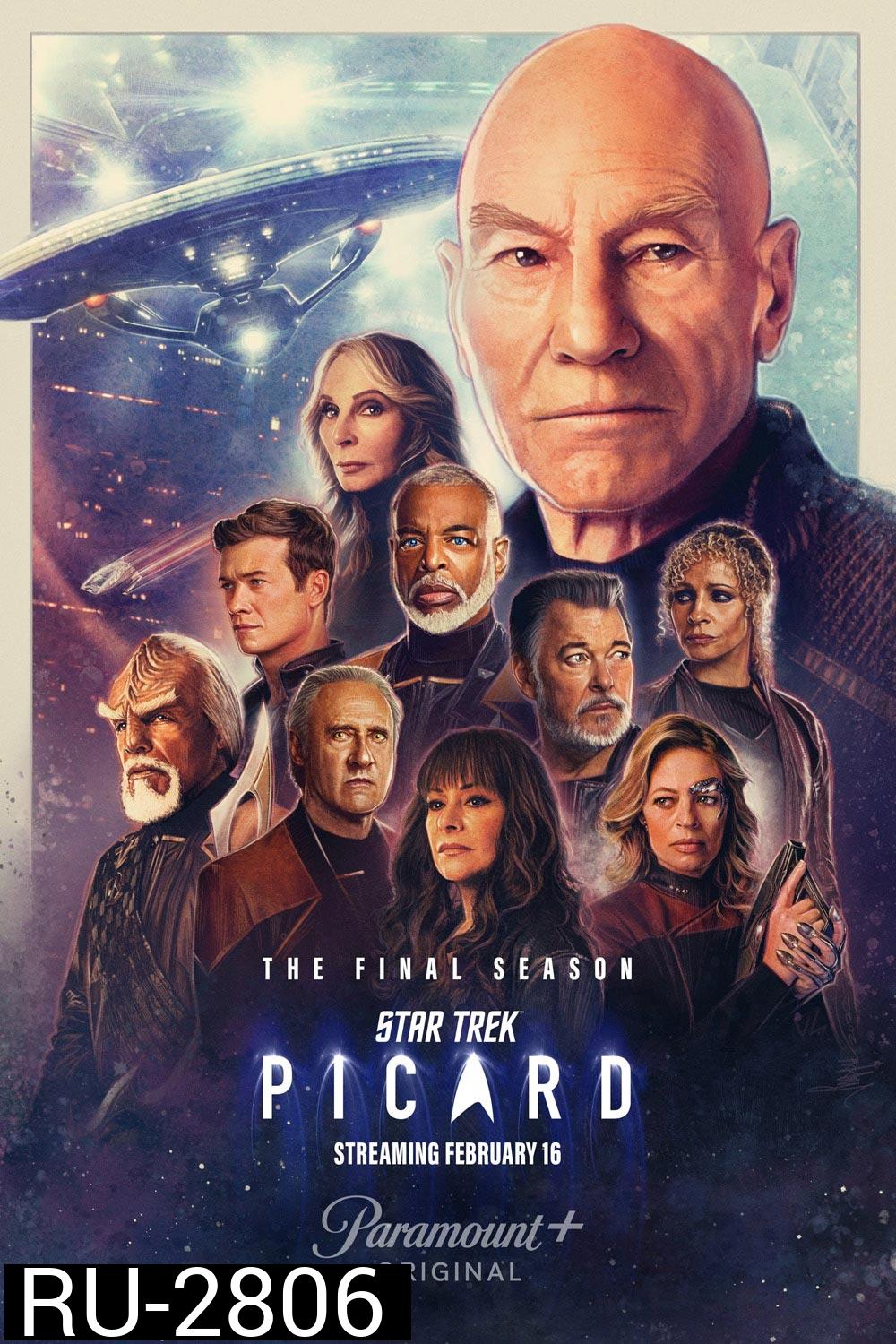 Star Trek Picard Season 3 (2023) สตาร์ เทรค พิคาร์ด ปี 3 (10 ตอน)