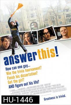 Answer This! เนิร์ดซ่าส์ตอบปัญหาป่วน